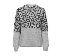 ONLY Pull-over 'ONLJADE' gris chiné / noir, Taille M