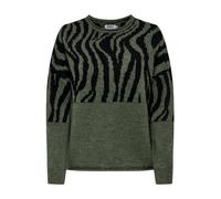 ONLY Pull-over 'ONLJade' vert / noir, Taille XS