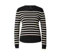 ONLY Pull-over 'ONLKalana' noir / blanc, Taille S