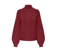 ONLY Pull-over 'ONLKATIA' lie de vin, Taille XL