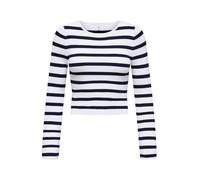 ONLY Pull-over 'ONLMIST' noir / blanc, Taille XS