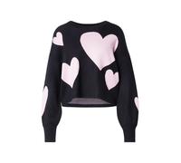 ONLY Pull-over 'ONLMONTANA' rose / noir, Taille XS