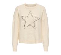 Pull femmes Only ONLRENATA Beige EU M