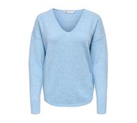 ONLY Pull-over 'ONLRICA' bleu chiné, Taille XS