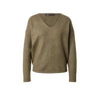 Only Onlrica Life L/S Pull en Tricot à col en V pour Femme, hêtre, S