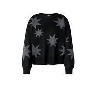 ONLY Pull-over 'ONLROSIE' noir / argent, Taille M