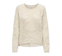 ONLY Pull-over 'ONLSeaside' écru, Taille XL