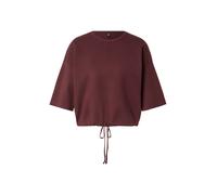 Pull en maille loose tie femme Only Siteri Rouge S