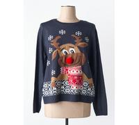 only pulls et sweat-shirts femme de couleur bleu