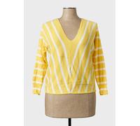 only pulls et sweat-shirts femme de couleur jaune 34