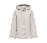 ONLY Quilted Hood Jacket Onljuliet Noos OTW Veste à Capuche matelassée, Pumice Stone, x_l Femmes