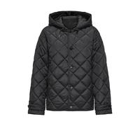ONLY Quilted Hood Jacket Onljuliet Noos Otw Veste matelassée avec capuche, noir, taille L pour femme, Noir, L
