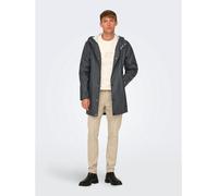Only Rain Anorak Rayure grise 2X Grand. Male