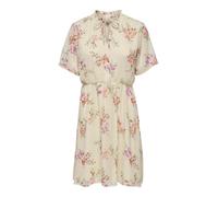 ONLY Robe 'AIDA ELISA' marron / orange / rose / blanc cassé, Taille 34