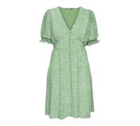 ONLY Robe 'Amanda' vert clair / blanc, Taille 34