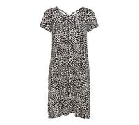 ONLY Robe 'Bera' crème / noir, Taille 34