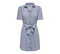 ONLY Robe-chemise bleu denim, Taille 46