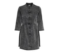 ONLY Robe-chemise 'CHICAGO' gris foncé, Taille 42