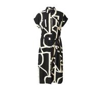 ONLY Robe-chemise 'Hannover' écru / noir, Taille 36