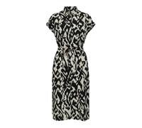 ONLY Robe-chemise 'Hannover' gris clair / noir, Taille 42
