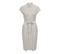 ONLY Robe-chemise 'HANNOVER SARAH' noir / blanc, Taille 36