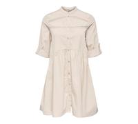 ONLY Robe-chemise 'ONLChicago-Aime' taupe, Taille 34
