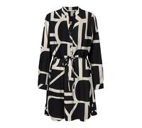 ONLY Robe-chemise 'ONLCory' noir / coquille d'oeuf, Taille 36