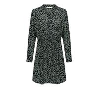 ONLY Robe-chemise 'ONLCory' sapin / noir, Taille 34