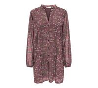 ONLY Robe-chemise 'ONLEmilie' vert / rose / noir / blanc, Taille 40