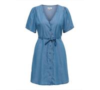 ONLY Robe-chemise 'ONLEVIDA-BEA' bleu denim, Taille 34