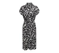 ONLY Robe-chemise 'ONLHannover' gris / vert foncé / noir / blanc cassé, Taille 36