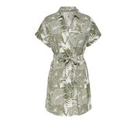 ONLY Robe-chemise 'ONLJAKIRI' olive / blanc cassé, Taille 38