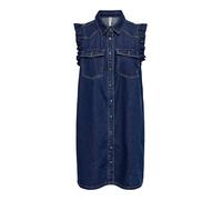 ONLY Robe-chemise 'ONLLisa' bleu foncé, Taille 34