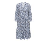 ONLY Robe-chemise 'ONLMilana' bleu marine / saphir / blanc, Taille 42