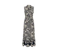 Onlvibe Life S/L T-Shirt Long Dress WVN, Bleu Nuit, S