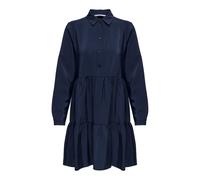 ONLY Robe-chemise 'Sandy' bleu marine, Taille 36
