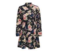 ONLY Robe-chemise 'Sandy' mélange de couleurs / noir, Taille 34