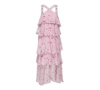 ONLY Robe 'Cinderella' vert / rose / éosine / blanc, Taille 38