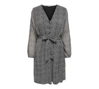 Only Cera Long Sleeve Short Dress Gris S Femme