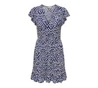 ONLY Robe Courte ONLCLAUDETTE pour Femme, Bleu Gris, M