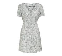 ONLY Robe-chemise 'ONLEvida' menthe / vert foncé / rouge cerise / blanc, Taille 42