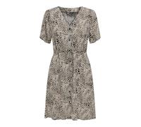 ONLY Robe 'ONLEvida' beige / marron / noir, Taille 38