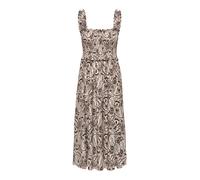 ONLY Robe d’été beige / brun foncé, Taille 38
