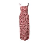 ONLY Robe d’été 'ONLJakiri' lie de vin / blanc, Taille 42