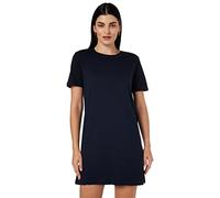 ONLY Robe en Jersey à Manches Courtes, Bleu Nuit, S