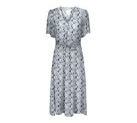 ONLY Robe 'HALIA' marine / bleu fumé / blanc, Taille 32