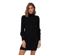 ONLY ONLKATIA L/S Dress KNT Noos Robe, Noir, XS Femmes
