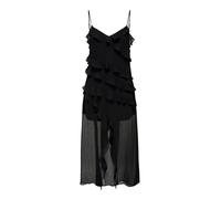 ONLY Robe Longue ONLSINE pour Femme, Noir, S