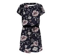 ONLY ONLMARIANA MYRINA S/S DET Dress Noos WVN Robe décontractée, Night Sky, 36 Femme