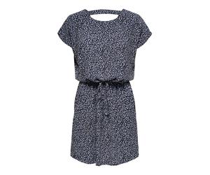 ONLY Robe 'Mariana Myrina' bleu / noir / blanc, Taille 34
